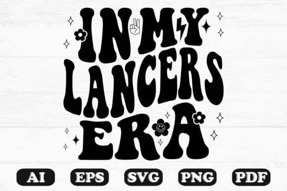 In My Lancers Era Retro Wavy SVG T-shirt Graphics