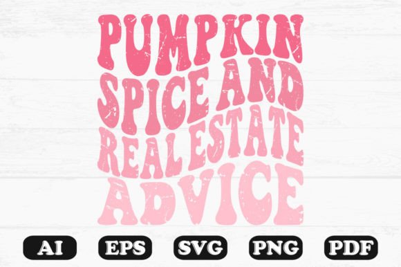 Pumpkin Spice and Real Estate Advice Graphics